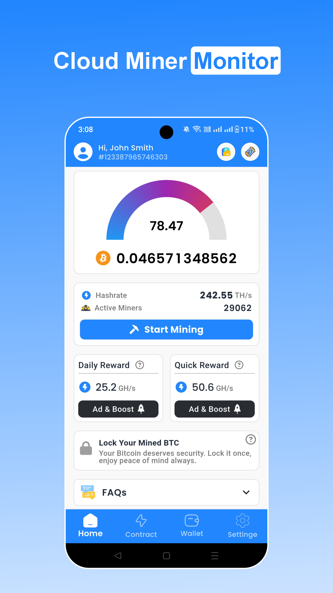 TapMiner Dashboard